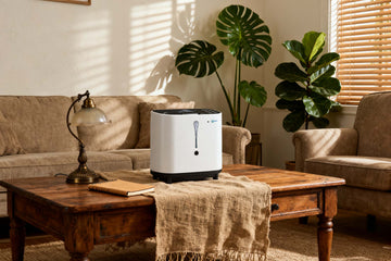 Home oxygen concentrator