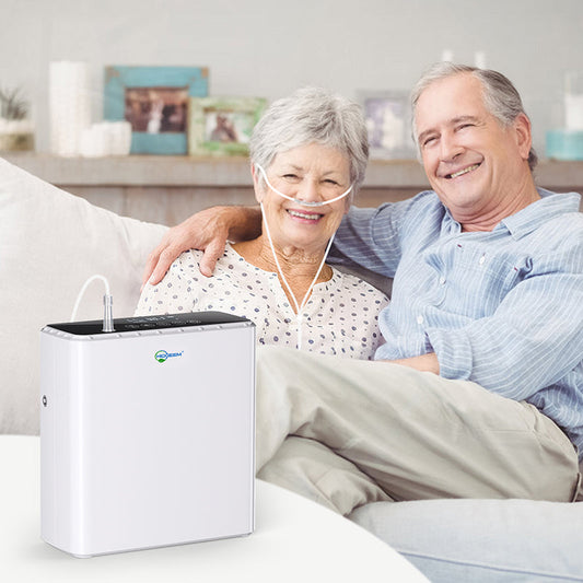 Hidgeem SJ-OX1C 6 Liters Continuous Flow Battery Portable Oxygen Concentrator