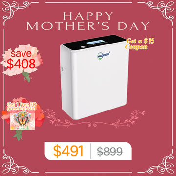 Hidgeem SJ-OX1C Continuous Flow Battery Portable Oxygen Concentrator