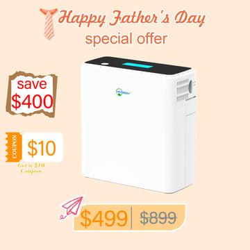 Hidgeem SJ-OX1C Continuous Flow Battery Portable Oxygen Concentrator