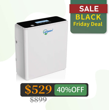 Hidgeem SJ-OX1C Continuous Flow Battery Portable Oxygen Concentrator