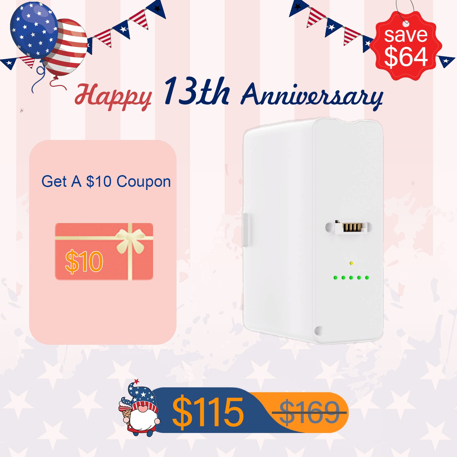 portable concentrator battery